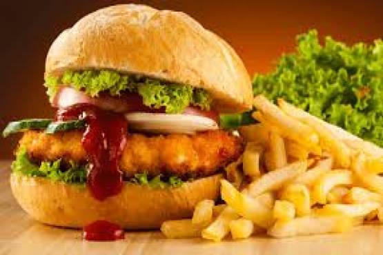 چکن زنگر برگر