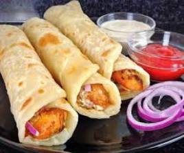 چکن کیچپ رول